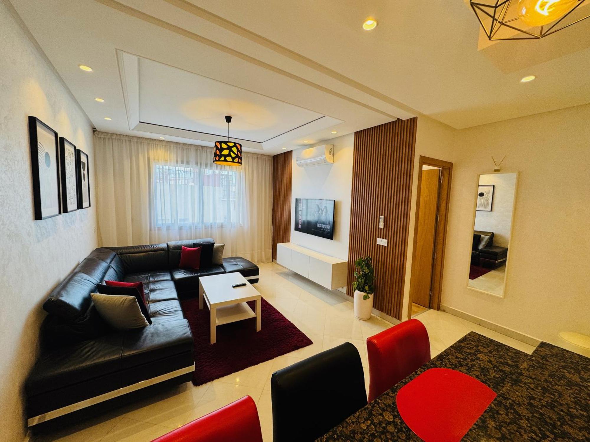 Modern Apartment In The Heart Of Tanger Exterior foto