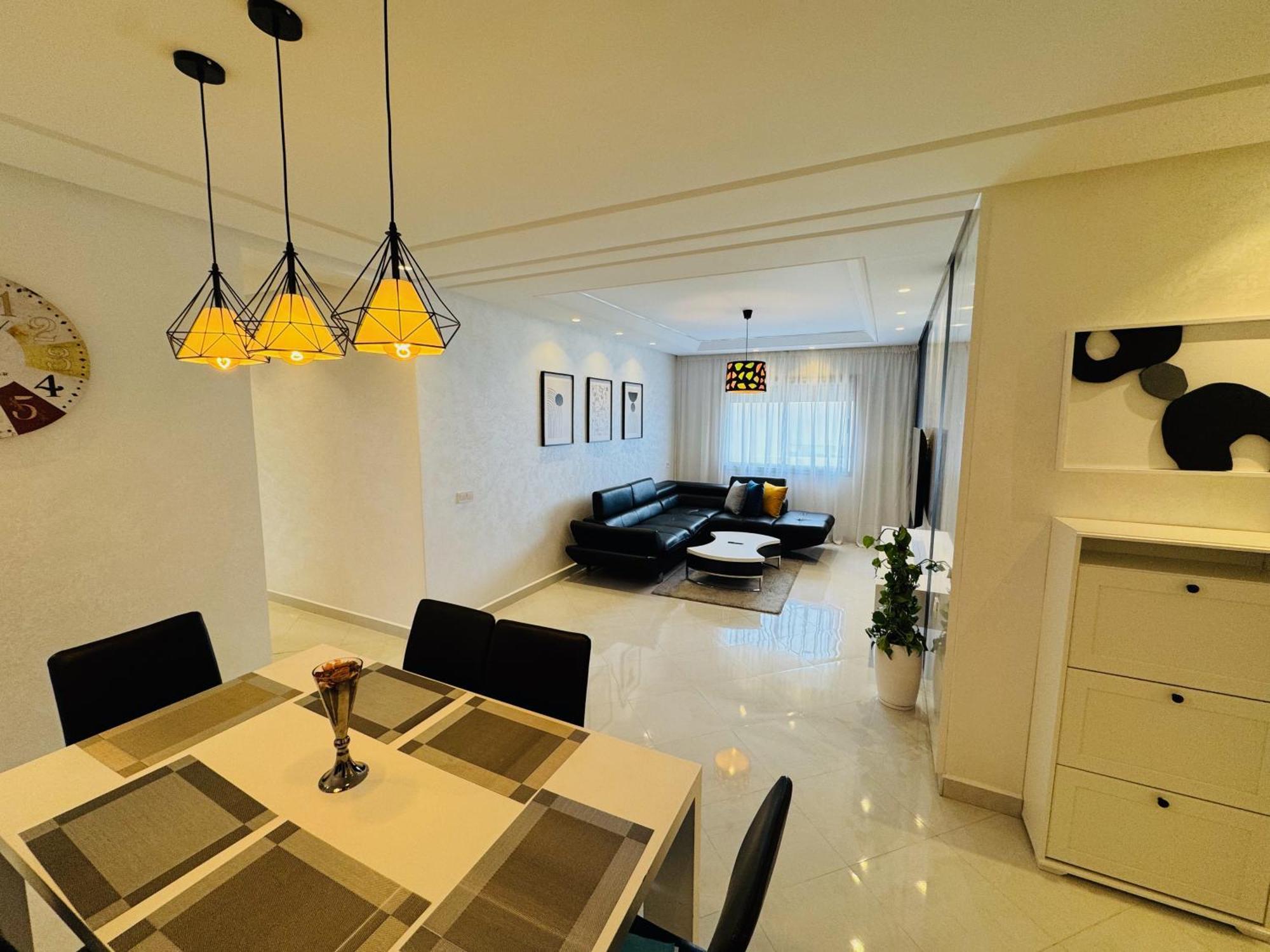 Modern Apartment In The Heart Of Tanger Exterior foto