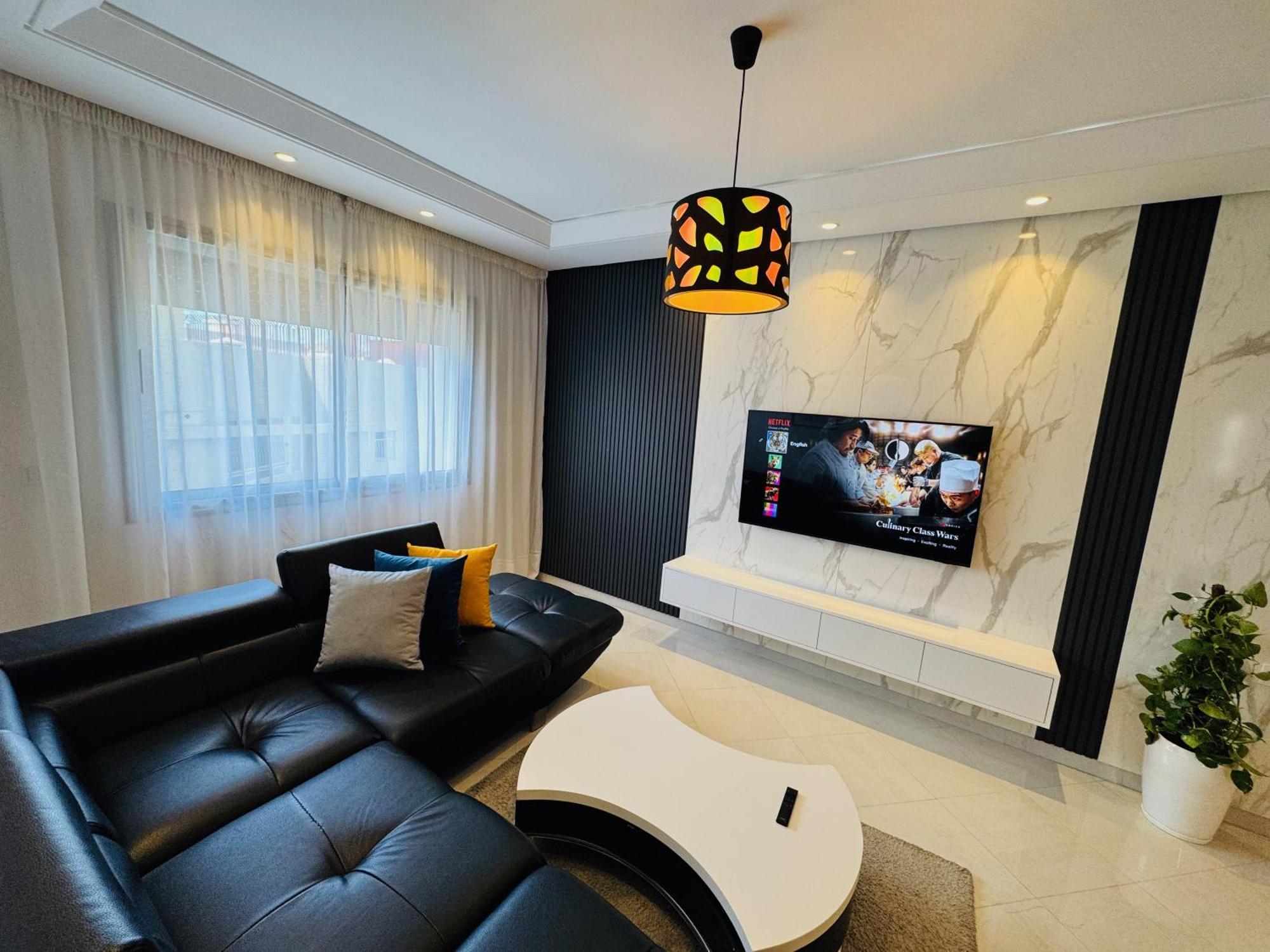 Modern Apartment In The Heart Of Tanger Exterior foto