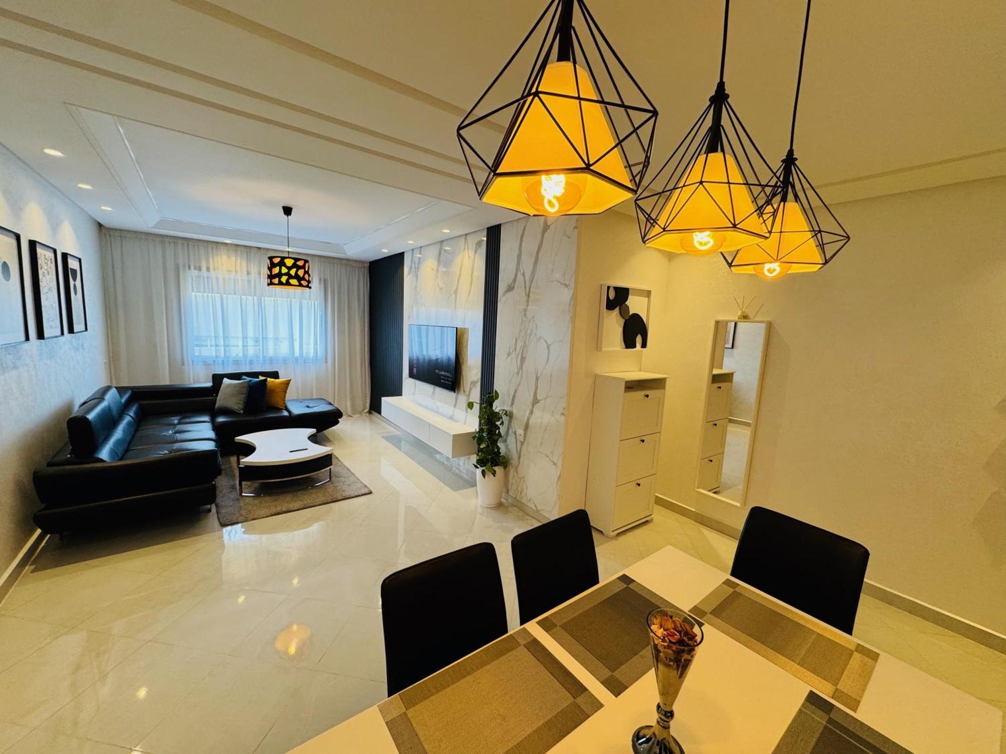 Modern Apartment In The Heart Of Tanger Exterior foto