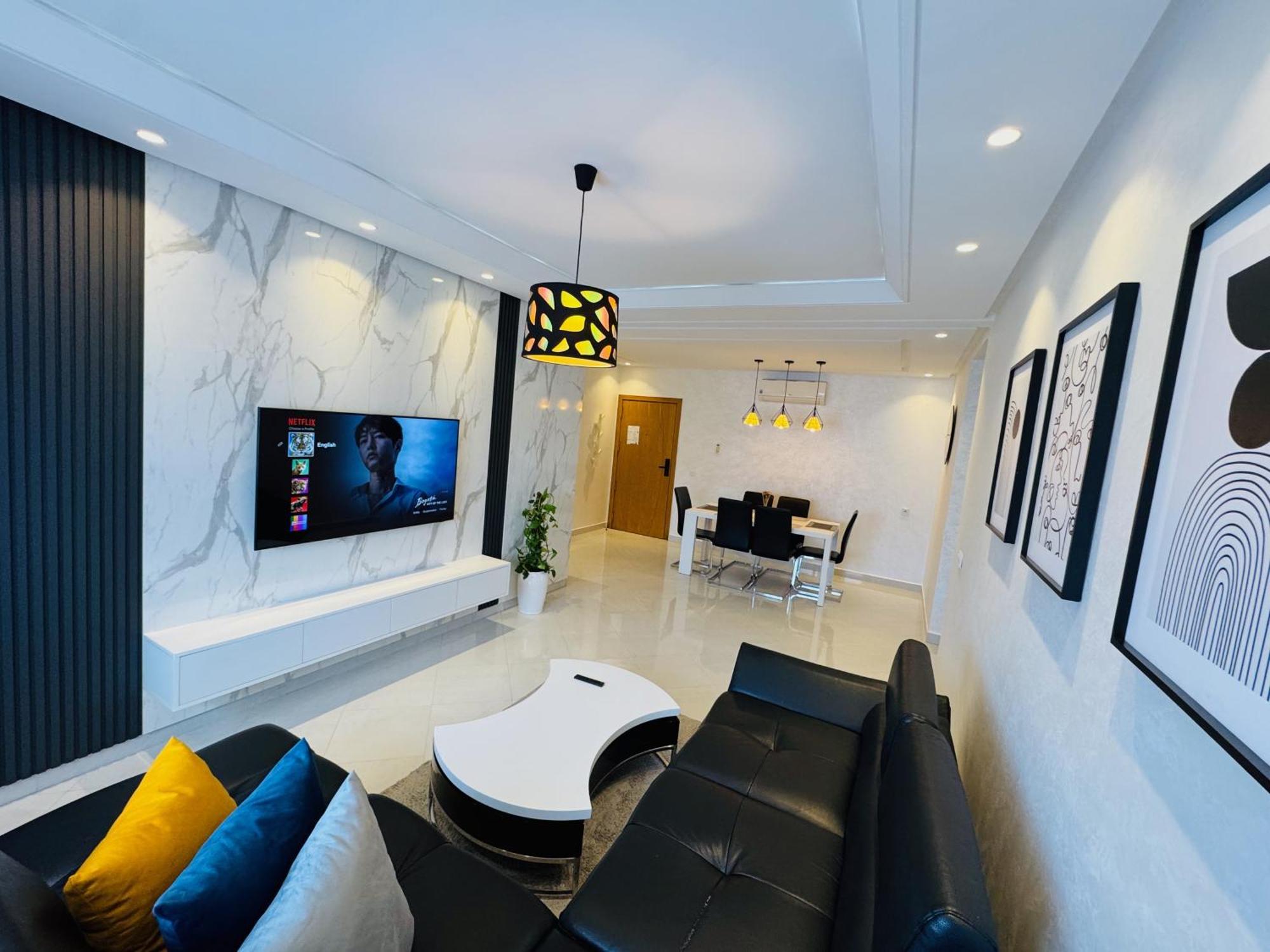 Modern Apartment In The Heart Of Tanger Exterior foto