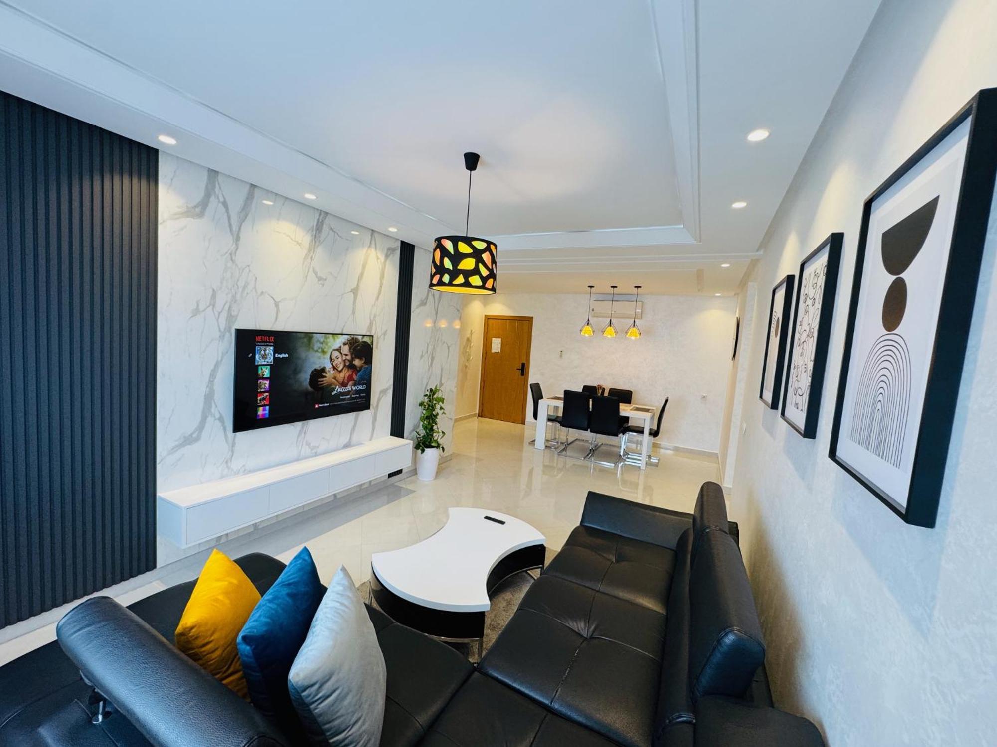 Modern Apartment In The Heart Of Tanger Exterior foto